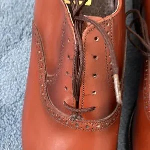Never worn!!Stuart McGuire Men’s Dress Oxfords. Caramel color. Size 11 New And Vintage Stuart McGuire Men main image 4
